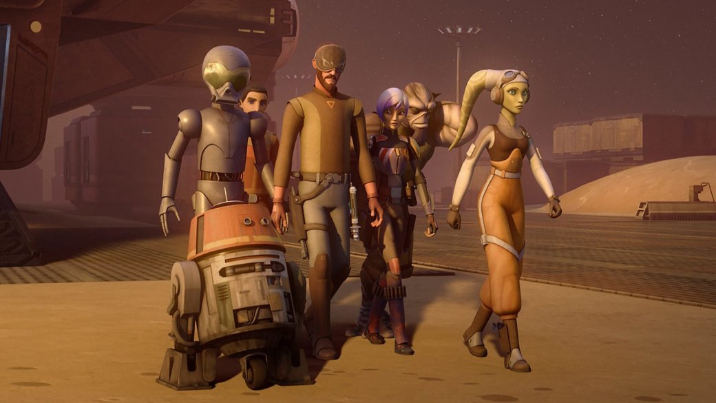 Мультсериал Звездные Войны: Повстанцы (Star Wars Rebels): Пляжа не будет. «Звездные войны. Повстанцы» не покажут Скариф и Джеду