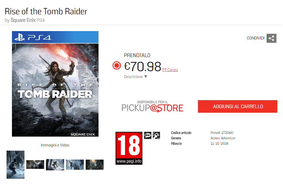 Слух: Rise of the Tomb Raider выйдет на PS4 в октябре - Изображение 2 Слух: Rise of the Tomb Raider выйдет на PS4 в октябре - Изображение 2