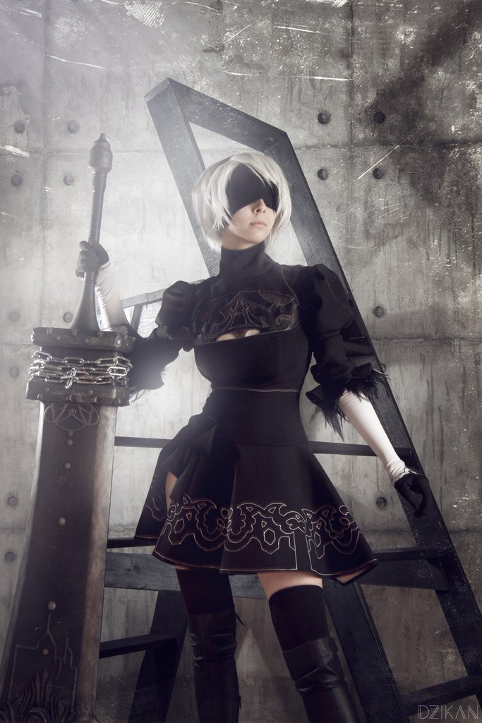 Выберите лучший косплей дня из двух прекрасных 2B из Nier: Automata. - Изображение 8 Выберите лучший косплей дня из двух прекрасных 2B из Nier: Automata. - Изображение 8