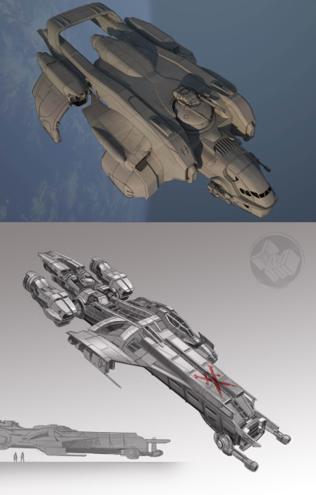 Star Citizen / Squadron 42. Корабли M50, Caterpillar, Starfarer - Изображение 1 Star Citizen / Squadron 42. Корабли M50, Caterpillar, Starfarer - Изображение 1