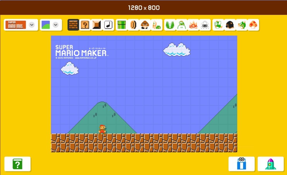 Бесплатная браузерная версия Mario Maker позволяет делать крутые обои - Изображение 1 Бесплатная браузерная версия Mario Maker позволяет делать крутые обои - Изображение 1