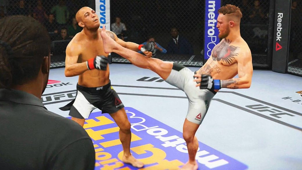 Гифка дня: мастерский захват в EA Sports UFC 2