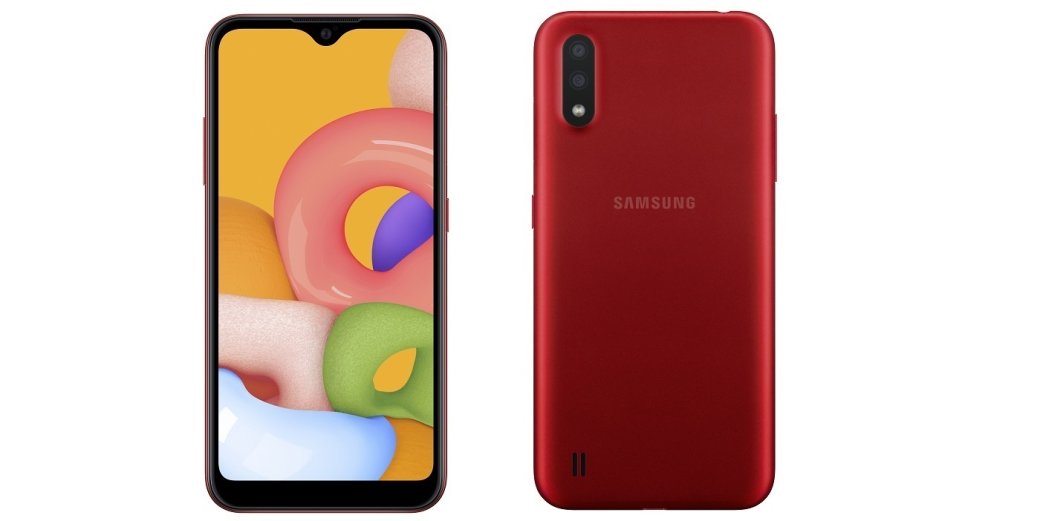 Samsung представила бюджетный смартфон Galaxy A01