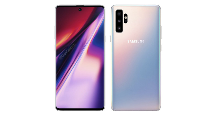 Samsung Galaxy Note 10: новый рендер подтверждает внешний вид флагмана | SE7EN.ws - Изображение 2