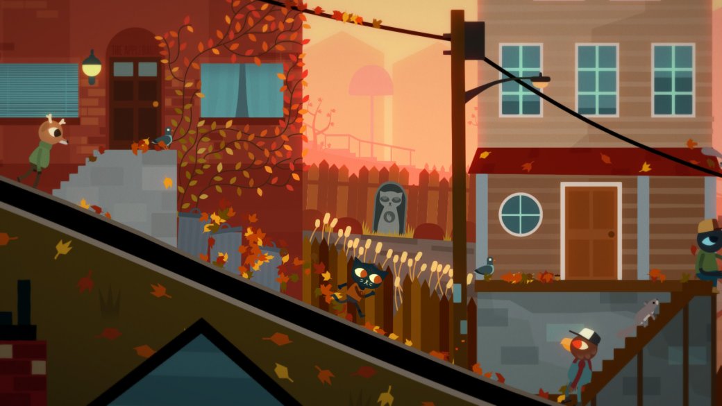 30 главных игр 2017. Night in the Woods — яркое пламя на руинах жанра квестов. - Изображение 1 30 главных игр 2017. Night in the Woods — яркое пламя на руинах жанра квестов. - Изображение 1