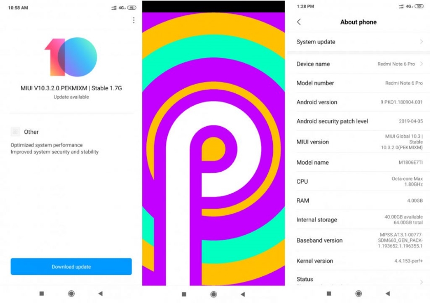 Xiaomi Redmi Note 6 Pro начал обновляться до Android Pie и версии MIUI 10.3 | SE7EN.ws - Изображение 2