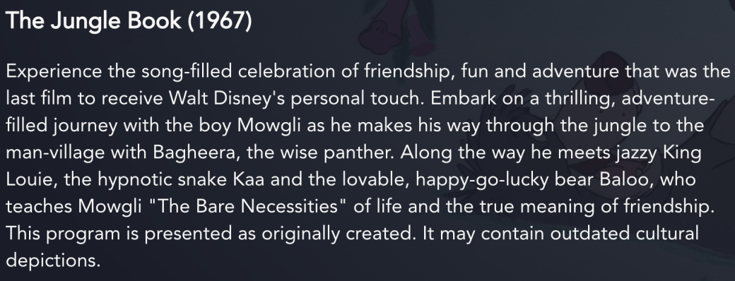 В Disney+ есть предупреждение об устаревших культурных стереотипах в старых мультиках | Канобу - Изображение 0