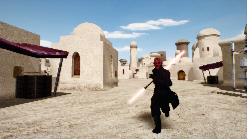 Star Wars Battlefront I, II, III: Блог им. admin: Первые скриншоты модификации, которая улучшает графику Star Wars: Battlefront 2 от 2005 года