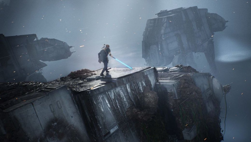 EA поделилась расширенным геймплеем Star Wars Jedi: Fallen Order. В нем герой угоняет шагоход