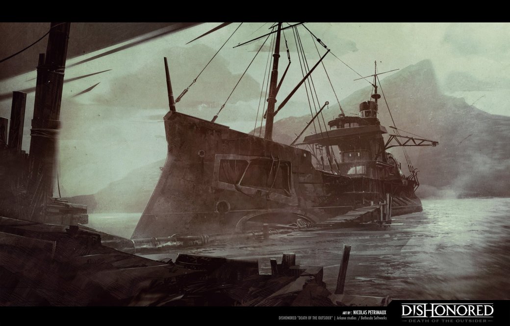 Потрясающе атмосферные концепт-арты Dishonored: Death of the Outsider. - Изображение 9