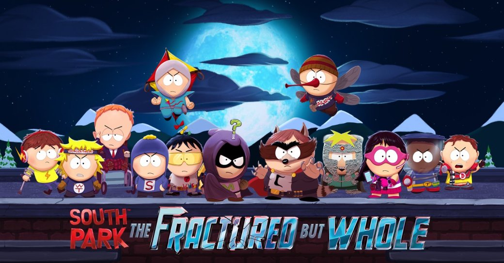 Супергерои скрывают свои личности в новом трейлере South Park: The Fractured But Whole